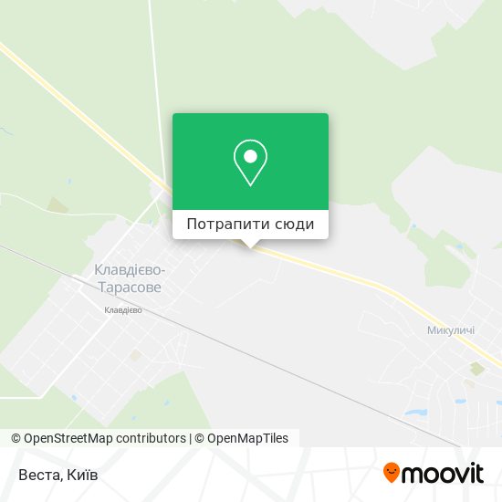 Карта Веста