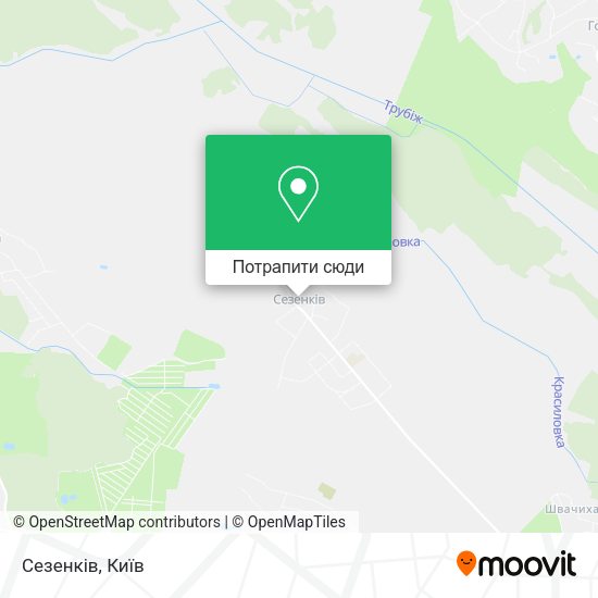 Карта Сезенків