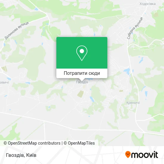 Карта Гвоздів