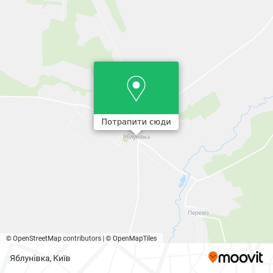 Карта Яблунівка