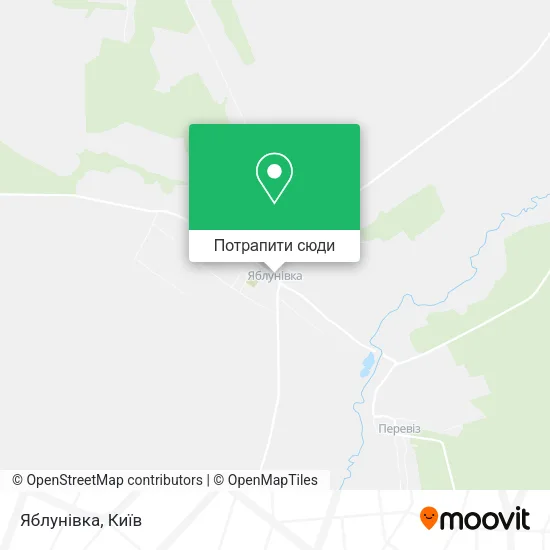 Карта Яблунівка