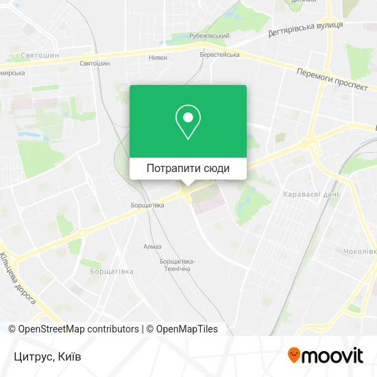 Карта Цитрус