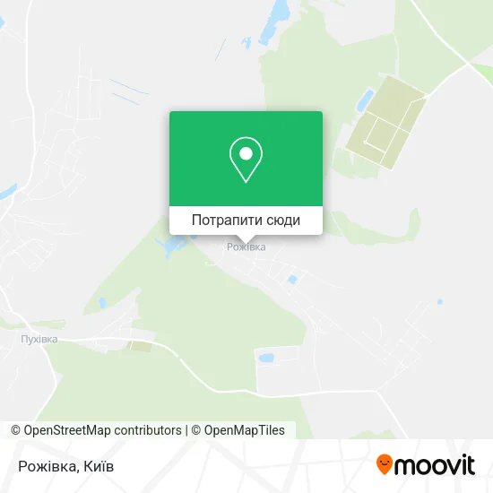 Карта Рожівка