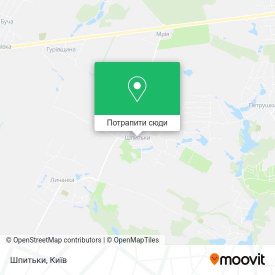 Карта Шпитьки
