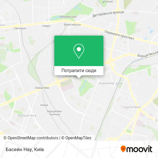 Карта Басейн Нау