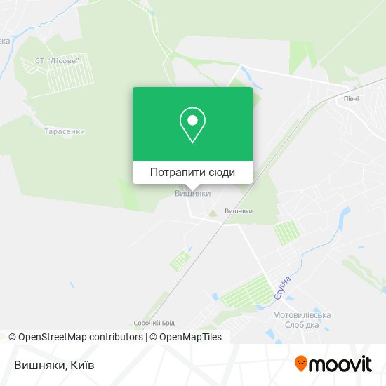 Карта Вишняки