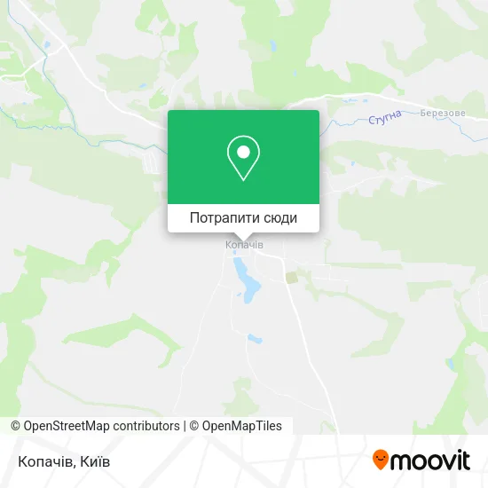 Карта Копачів
