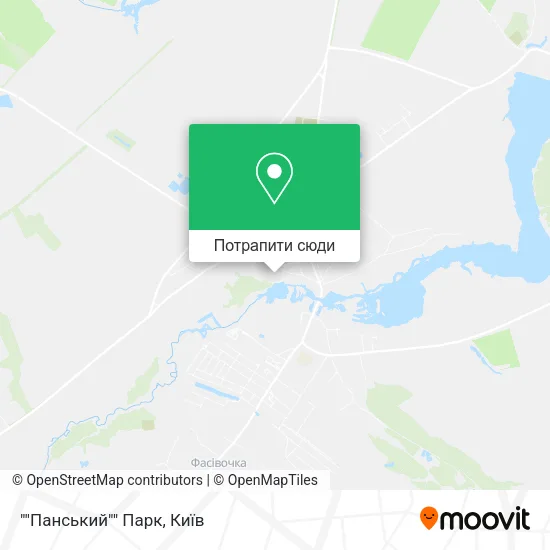 Карта ""Панський"" Парк