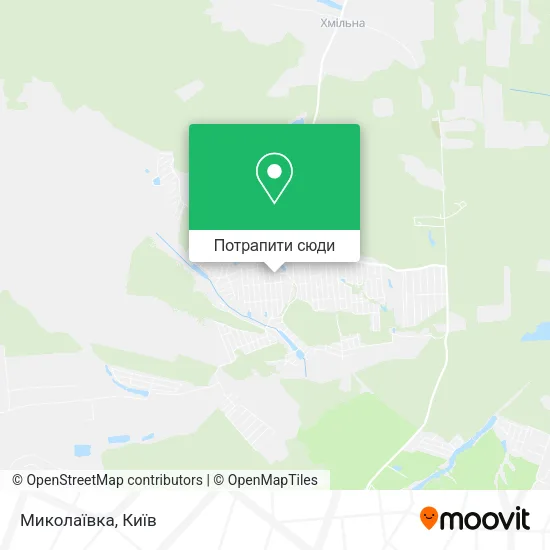 Карта Миколаївка