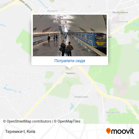 Карта Теремки-І