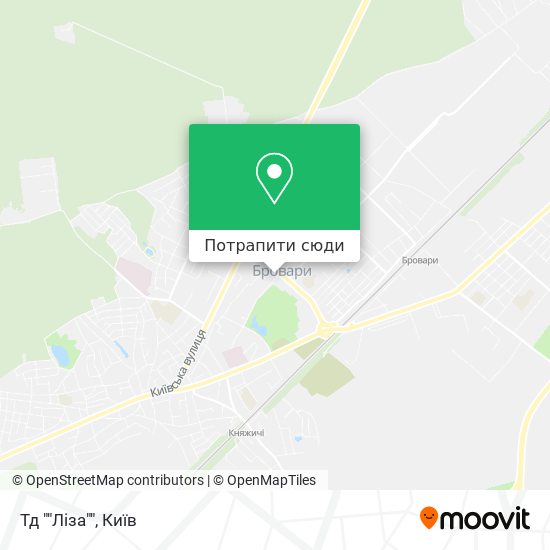 Карта Тд ""Ліза""