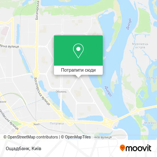 Карта Ощадбанк
