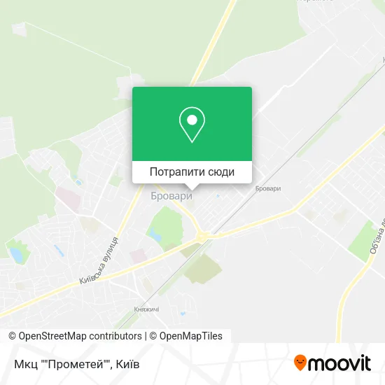 Карта Мкц ""Прометей""