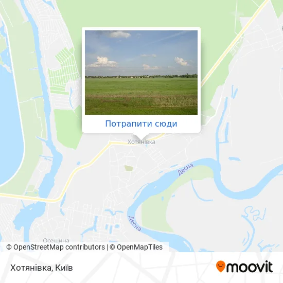 Карта Хотянівка