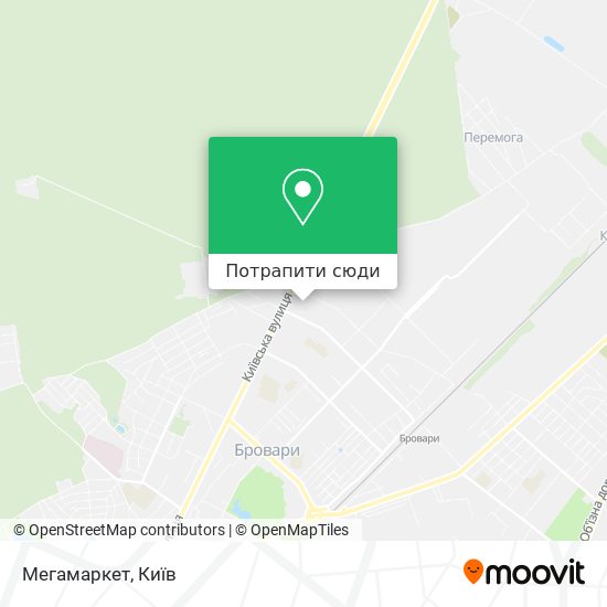 Карта Мегамаркет