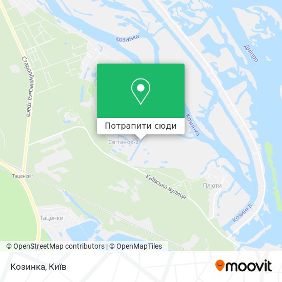 Карта Козинка