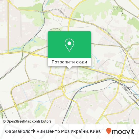 Карта Фармакологічний Центр Моз України