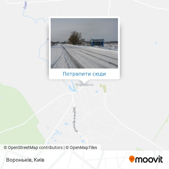 Карта Вороньків