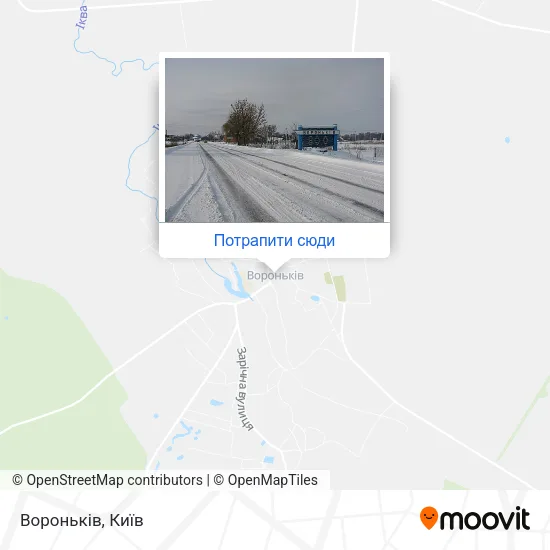 Карта Вороньків