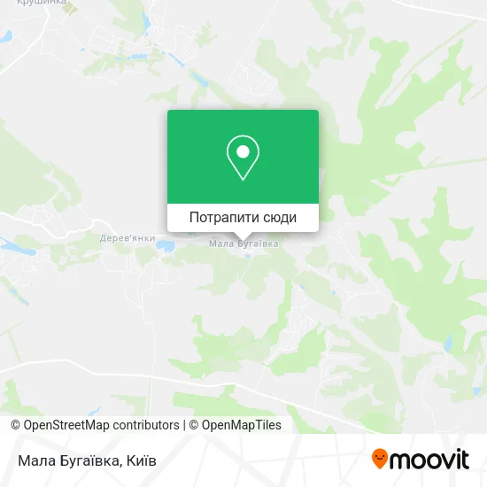 Карта Мала Бугаївка