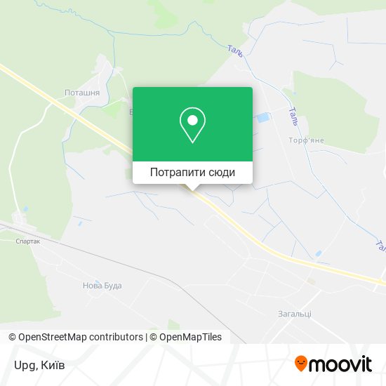 Карта Upg