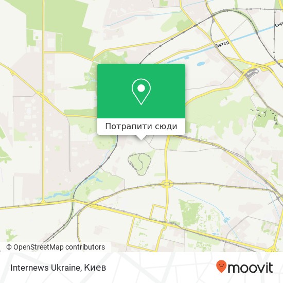Карта Internews Ukraine