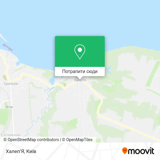 Карта Халеп’Я