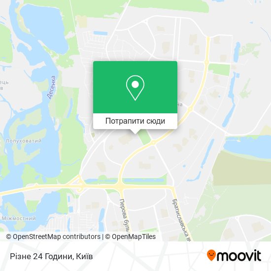 Карта Різне 24 Години