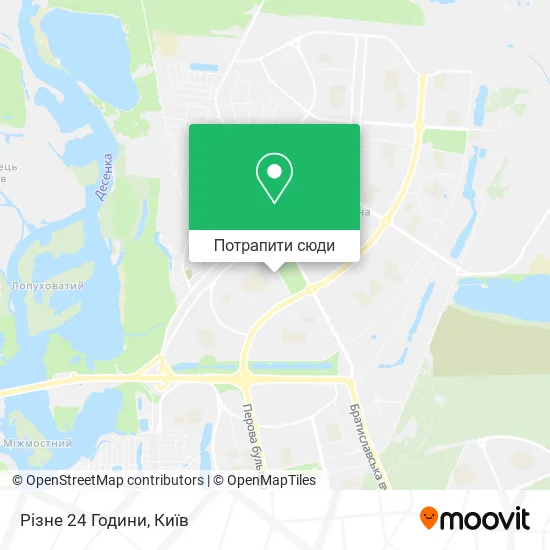 Карта Різне 24 Години