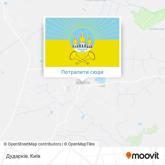 Карта Дударків