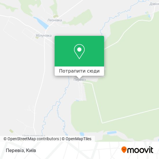 Карта Перевіз