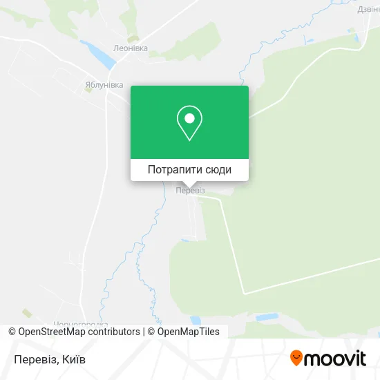 Карта Перевіз