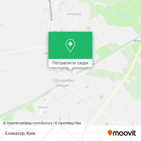 Карта Елеватор
