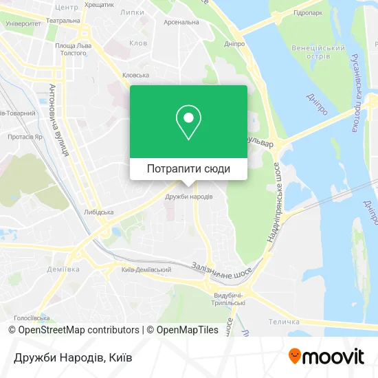 Карта Дружби Народів