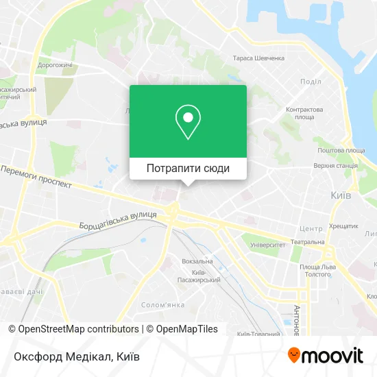 Карта Оксфорд Медікал