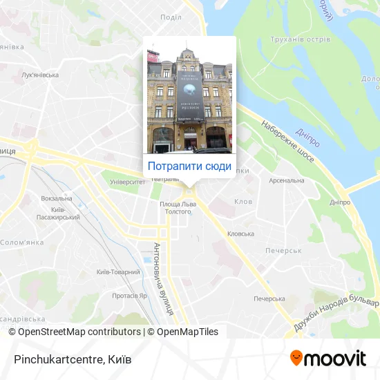 Карта Pinchukartcentre