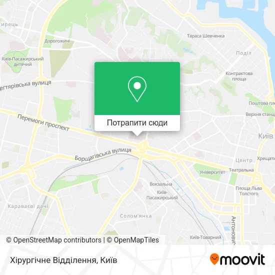 Карта Хірургічне Відділення
