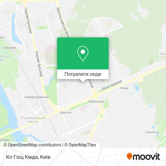 Карта Кп Гіоц Кмда