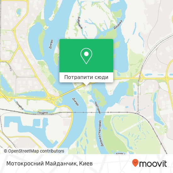 Карта Мотокросний Майданчик