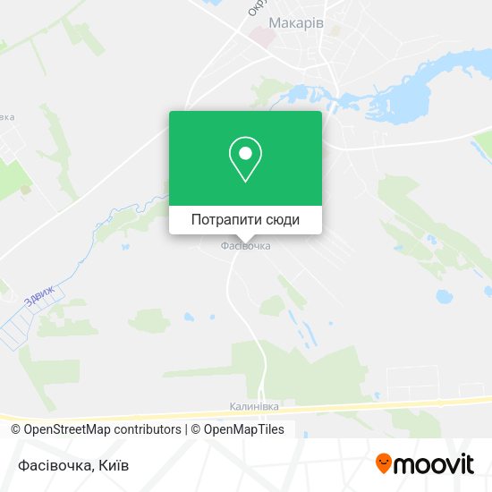 Карта Фасівочка