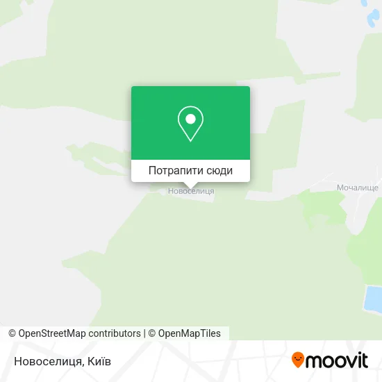 Карта Новоселиця