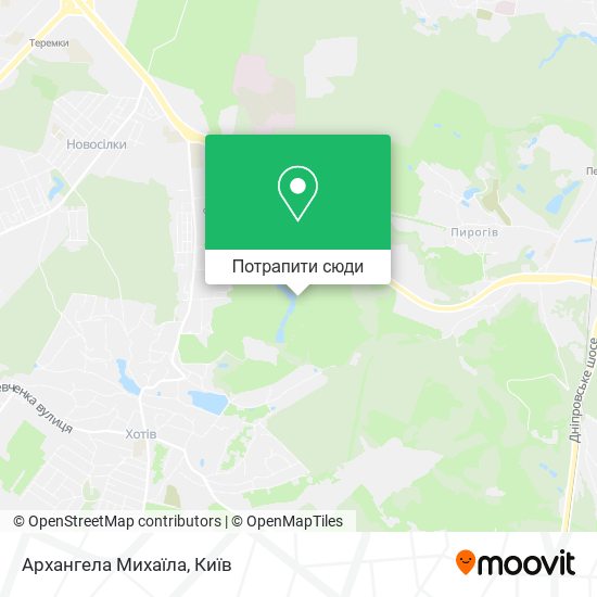 Карта Архангела Михаїла