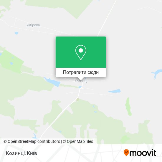 Карта Козинці