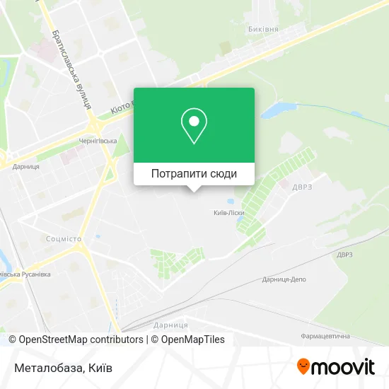 Карта Металобаза