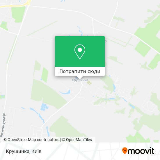 Карта Крушинка