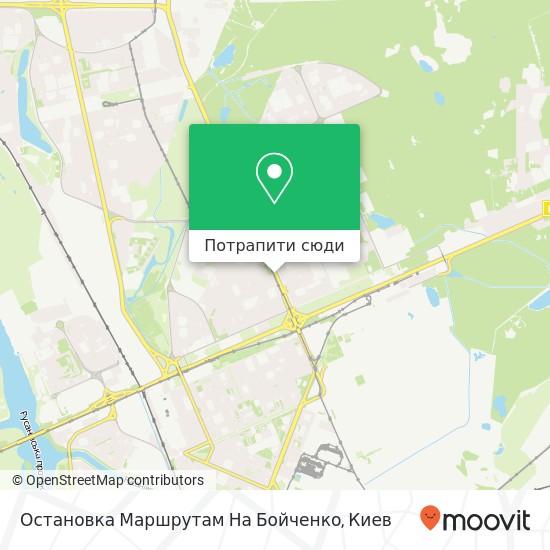 Карта Остановка Маршрутам На Бойченко