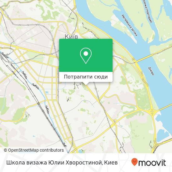 Карта Школа визажа Юлии Хворостиной