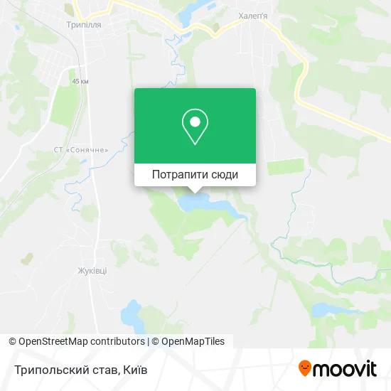 Карта Трипольский став