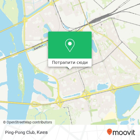 Карта Ping-Pong Club