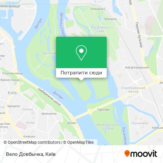 Карта Вело Довбычка